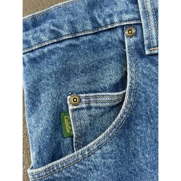 Cabela’s Outdoor Gear Men’s 44x34 Stonewashed Straight Leg Carpenter Work Jeans - Picture 5 of 9